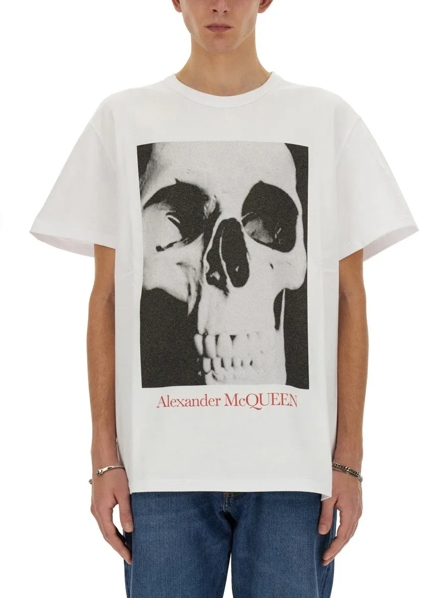 Alexander Mcqueen SKULL PRINT T-SHIRT sold by Siebentaschen