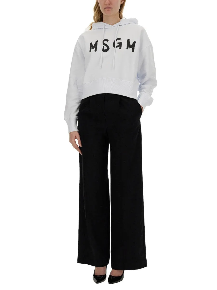 msgm SWEATSHIRT WITH LOGO sold by Siebentaschen product image thumbnail 2