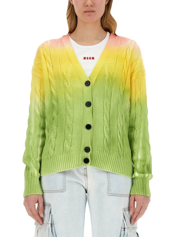 msgm DEGRADE CARDIGAN sold by Siebentaschen