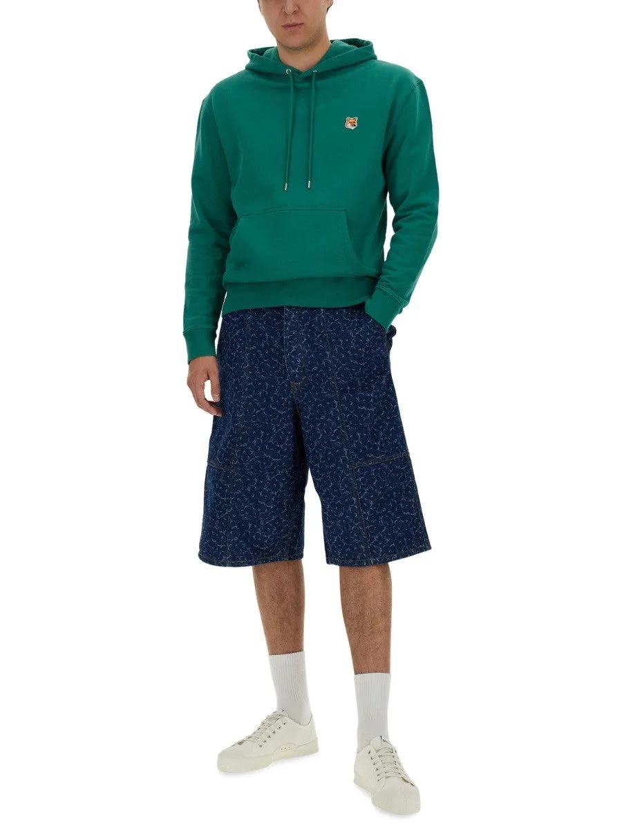 Maison Kitsune "FOX HEAD" SWEATSHIRT sold by Siebentaschen product image thumbnail 2