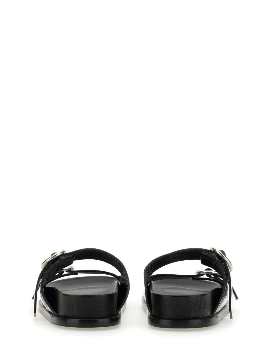 JIL SANDER LEATHER SANDAL WITH BUCKLE sold by Siebentaschen product image thumbnail 3