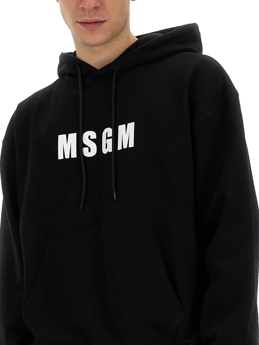 msgm SWEATSHIRT WITH LOGO sold by Siebentaschen product image thumbnail 4