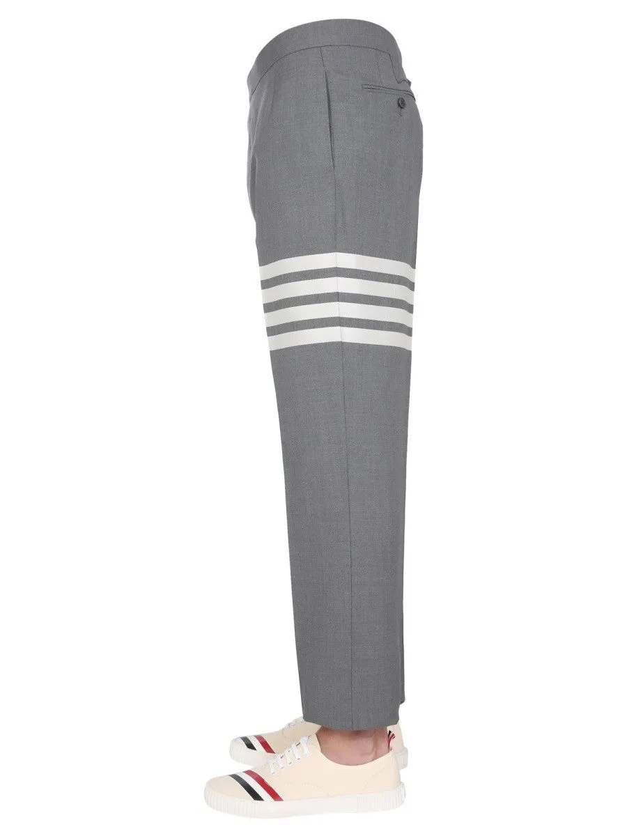 THOM BROWNE CLASSIC PANTS WITH MARTINGALE sold by Siebentaschen product image thumbnail 3