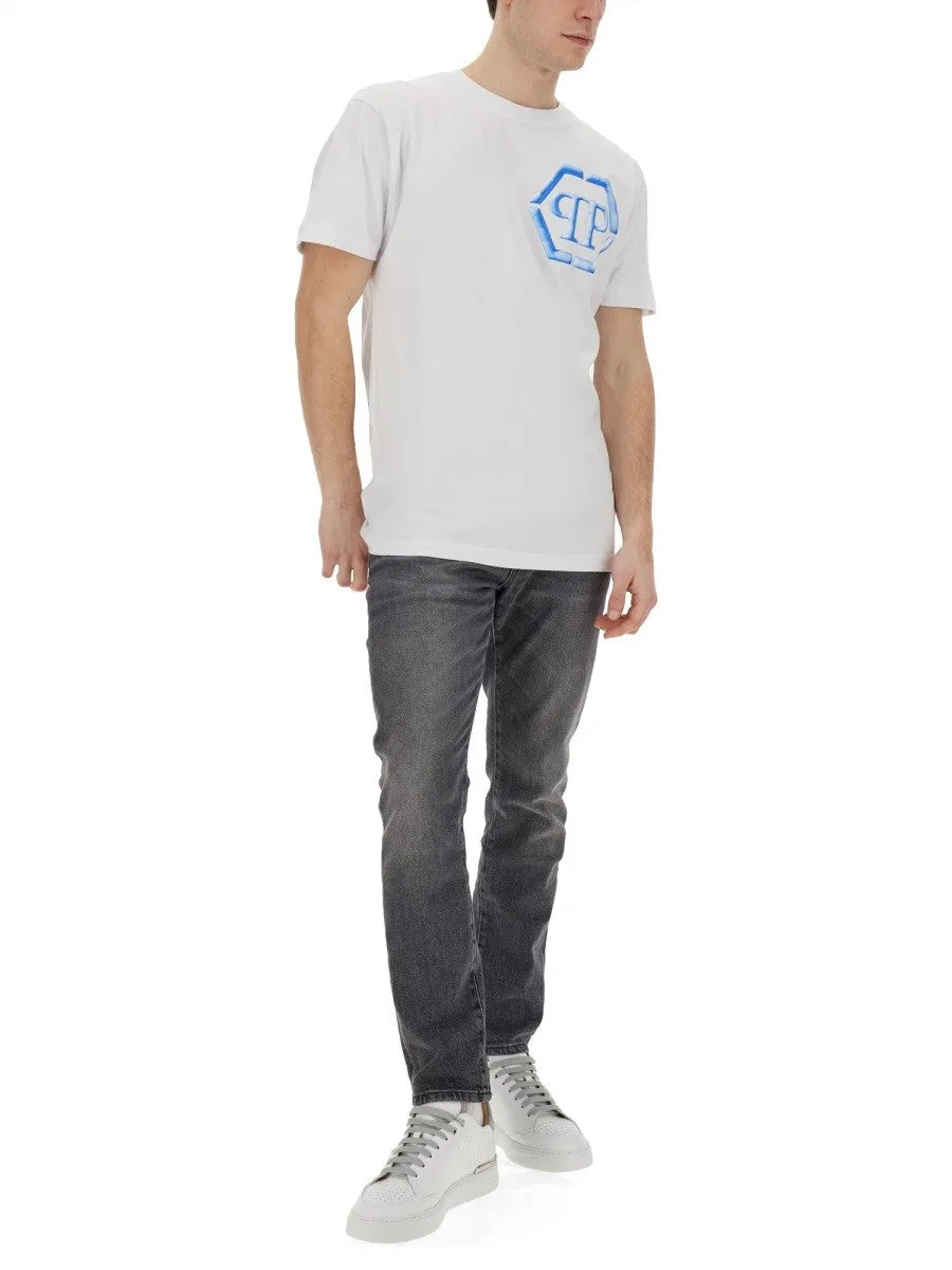 Philipp Plein T-SHIRT WITH LOGO sold by Siebentaschen product image thumbnail 2