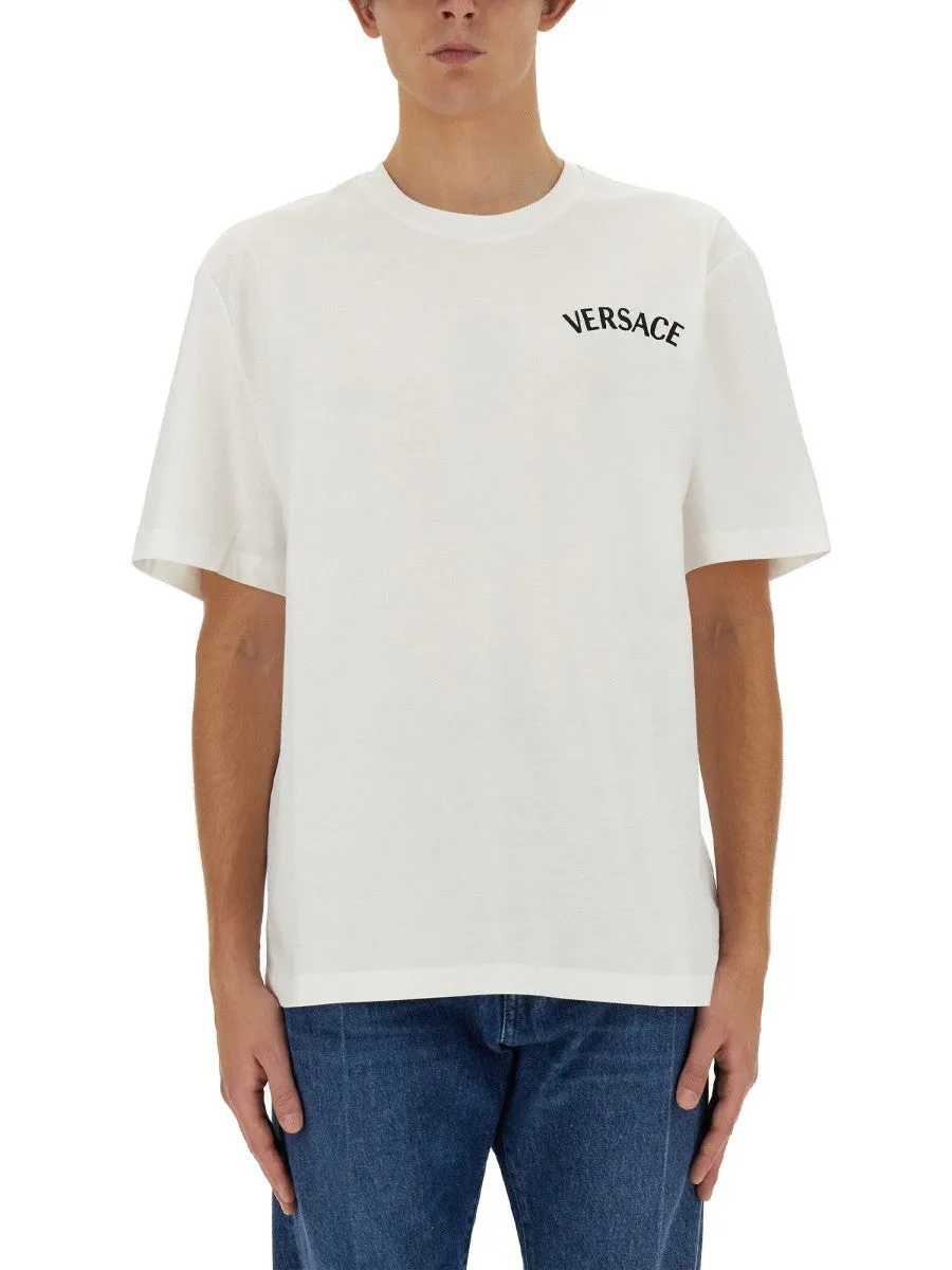 Versace T-SHIRT WITH LOGO sold by Siebentaschen