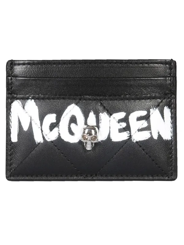 Alexander Mcqueen CARD HOLDER "SKULL" sold by Siebentaschen