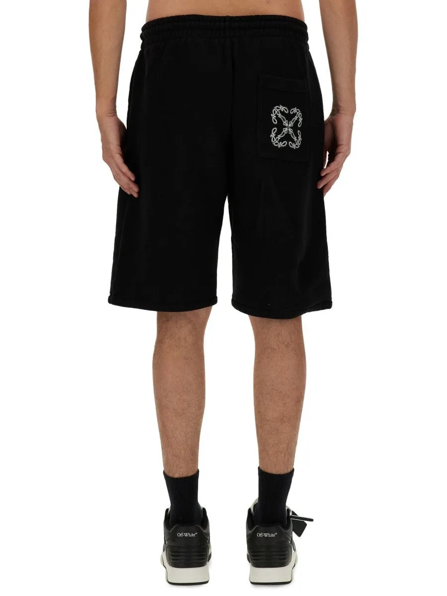 Off-white BERMUDA WITH LOGO sold by Siebentaschen product image thumbnail 3