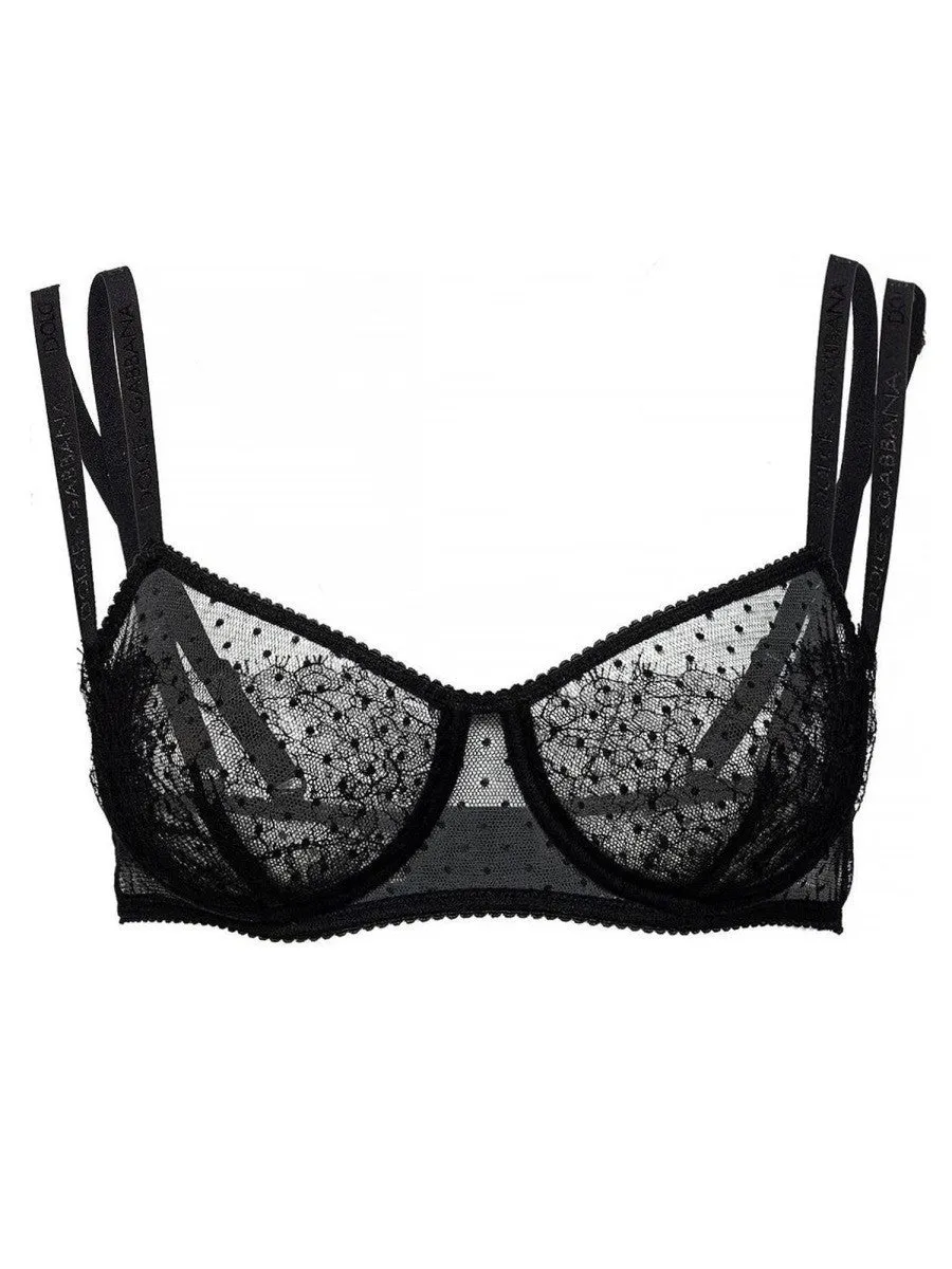 Dolce & Gabbana LACE BALCONETTE BRA sold by Siebentaschen
