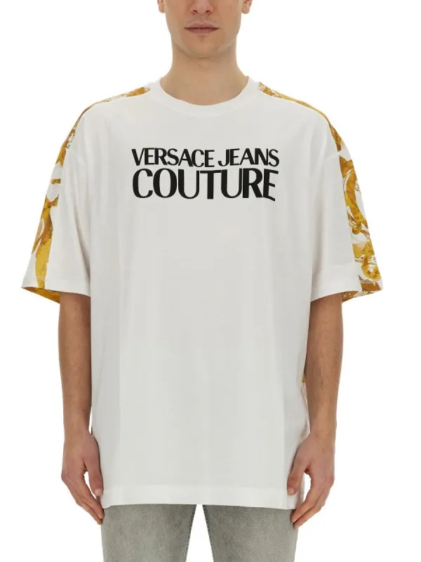 Versace Jeans Couture T-SHIRT WITH LOGO sold by Siebentaschen