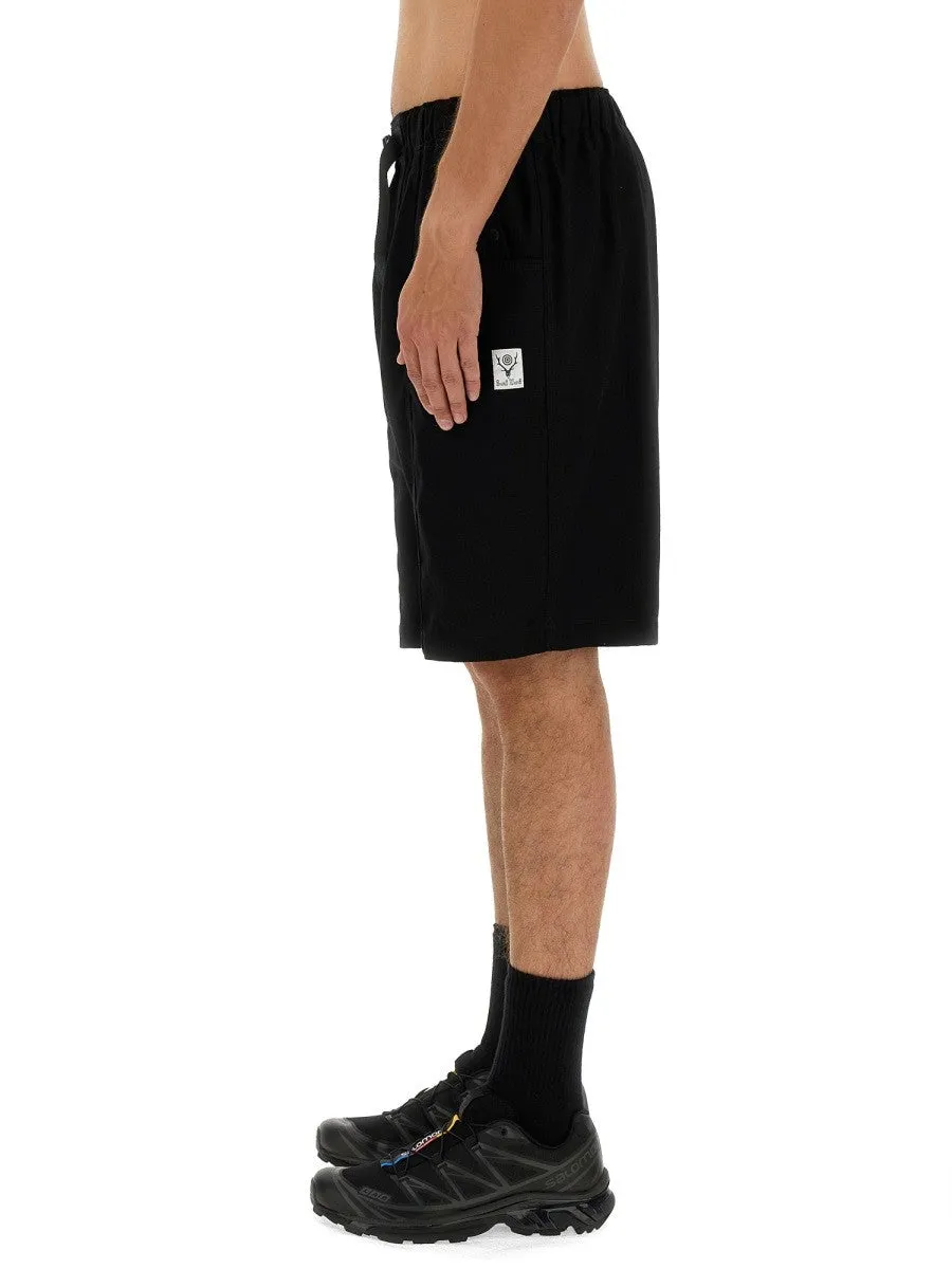SOUTH2 WEST8 TWILL BERMUDA SHORTS sold by Siebentaschen product image thumbnail 2