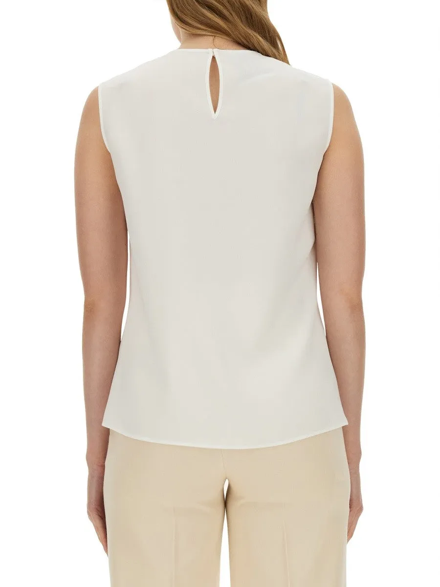 Moschino BLOUSE WITH HEART APPLIQUE sold by Siebentaschen product image thumbnail 3