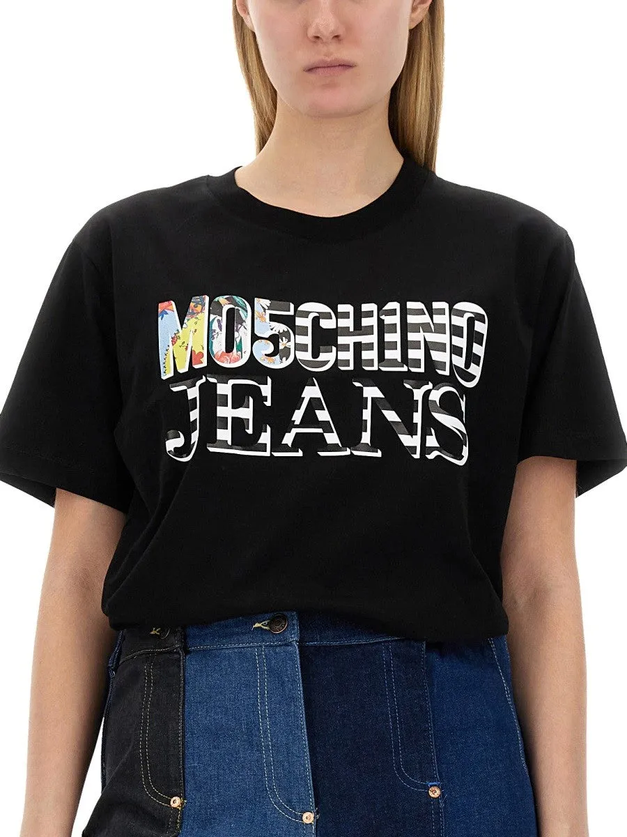 MOSCHINO JEANS T-SHIRT WITH LOGO sold by Siebentaschen product image thumbnail 4