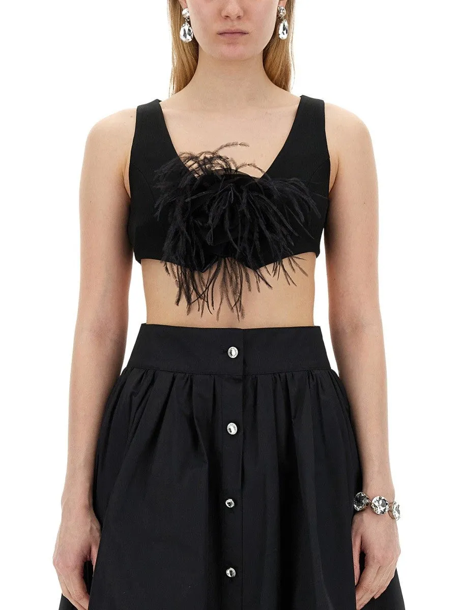 Moschino VESTS WITH ROSE. sold by Siebentaschen