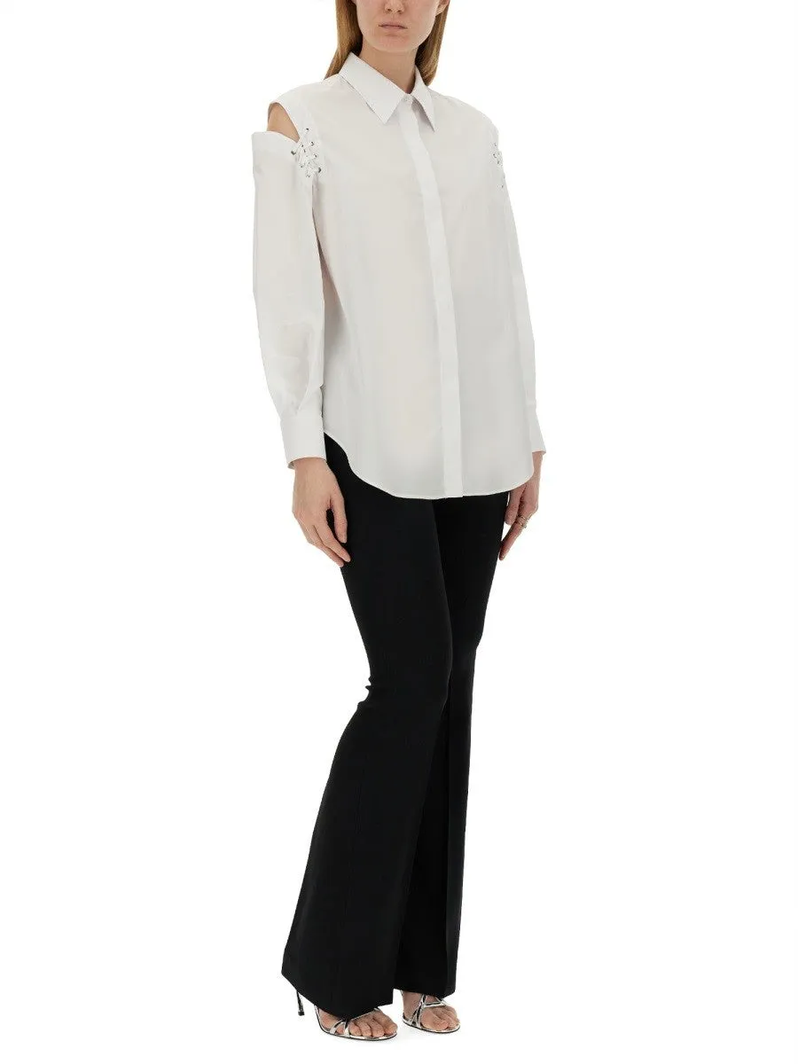 Alexander Mcqueen COCOON SHIRT WITH CUT-OUT DETAILS sold by Siebentaschen product image thumbnail 2