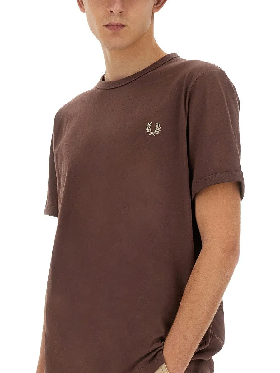 FRED PERRY T-SHIRT WITH LOGO sold by Siebentaschen product image thumbnail 4