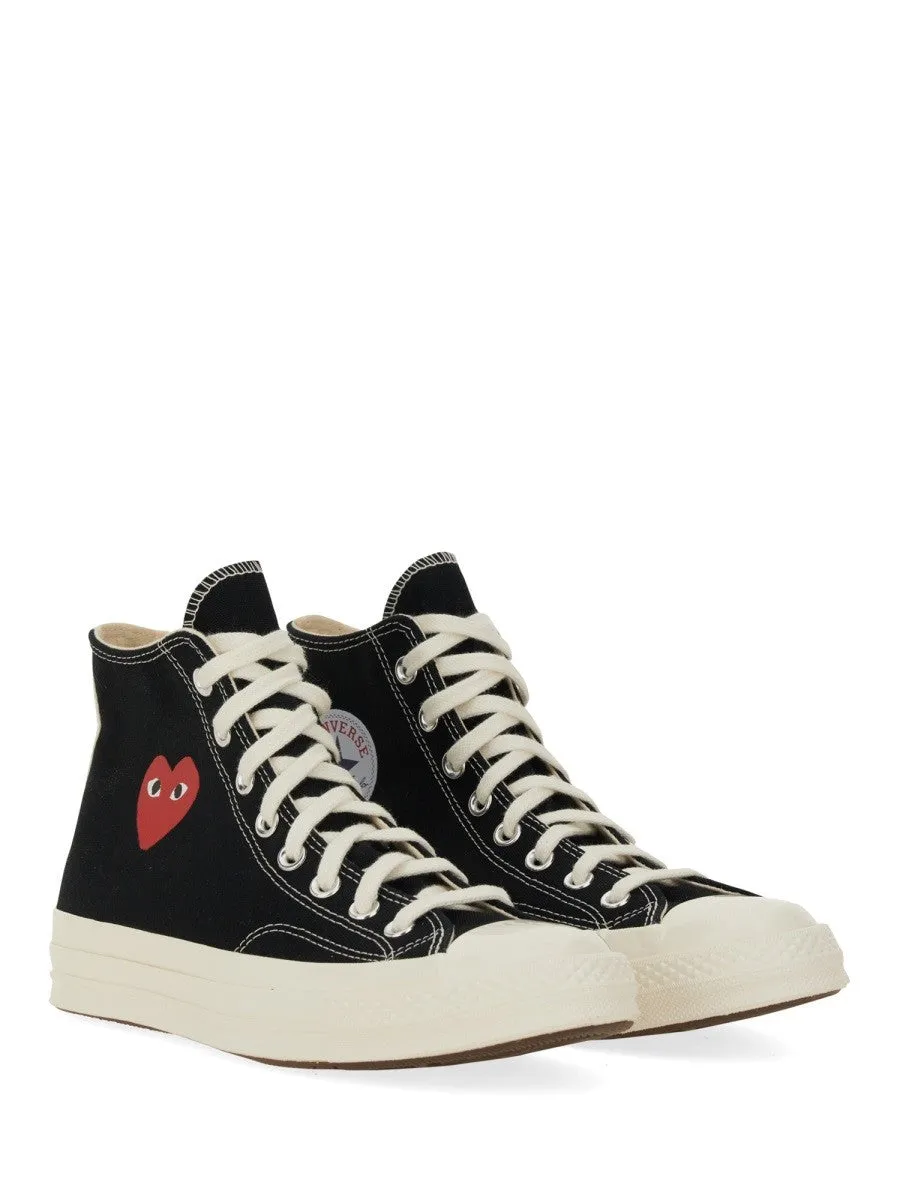 COMME DES GARCONS PLAY CONVERSE SNEAKER CON LOGO sold by Siebentaschen product image thumbnail 2