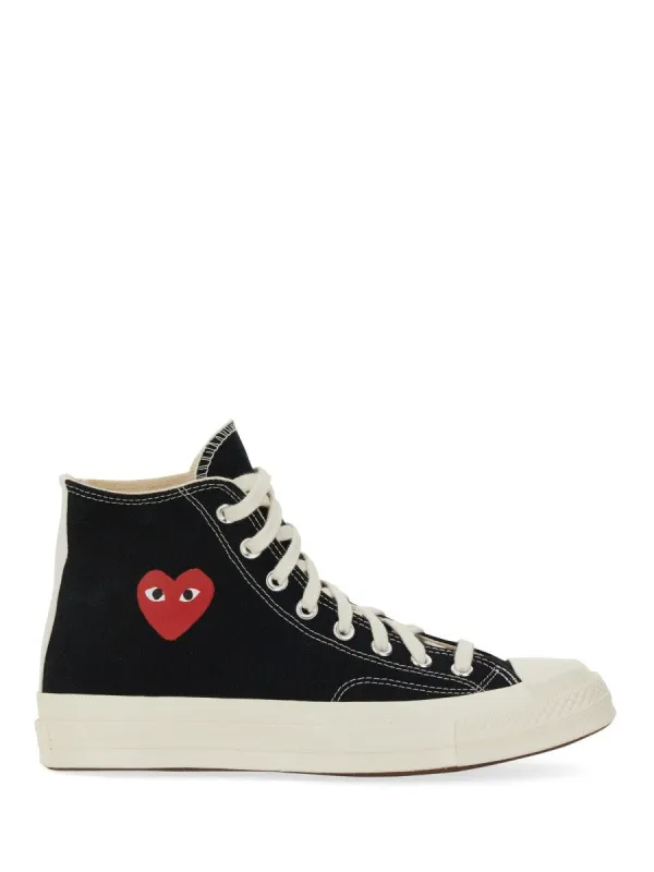 COMME DES GARCONS PLAY CONVERSE SNEAKER CON LOGO sold by Siebentaschen