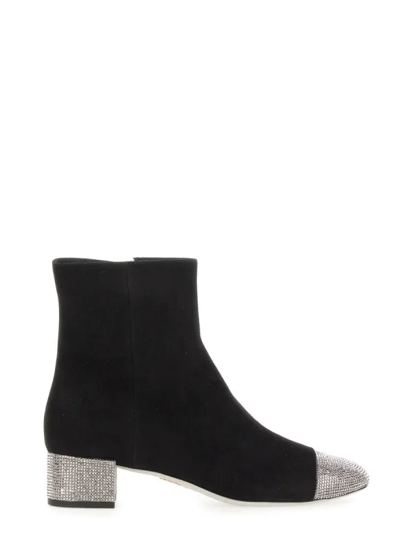 RENE CAOVILLA BOOT WITH RHINESTONES made by Rene Caovilla