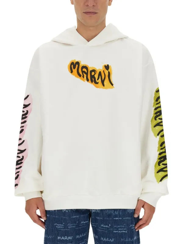 Marni SWEATSHIRT WITH LOGO sold by Siebentaschen