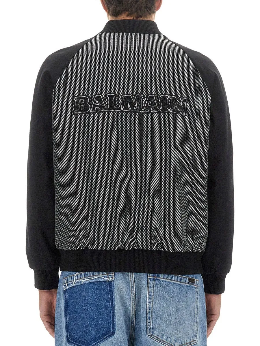 Balmain BOMBER JACKET WITH LOGO sold by Siebentaschen product image thumbnail 3