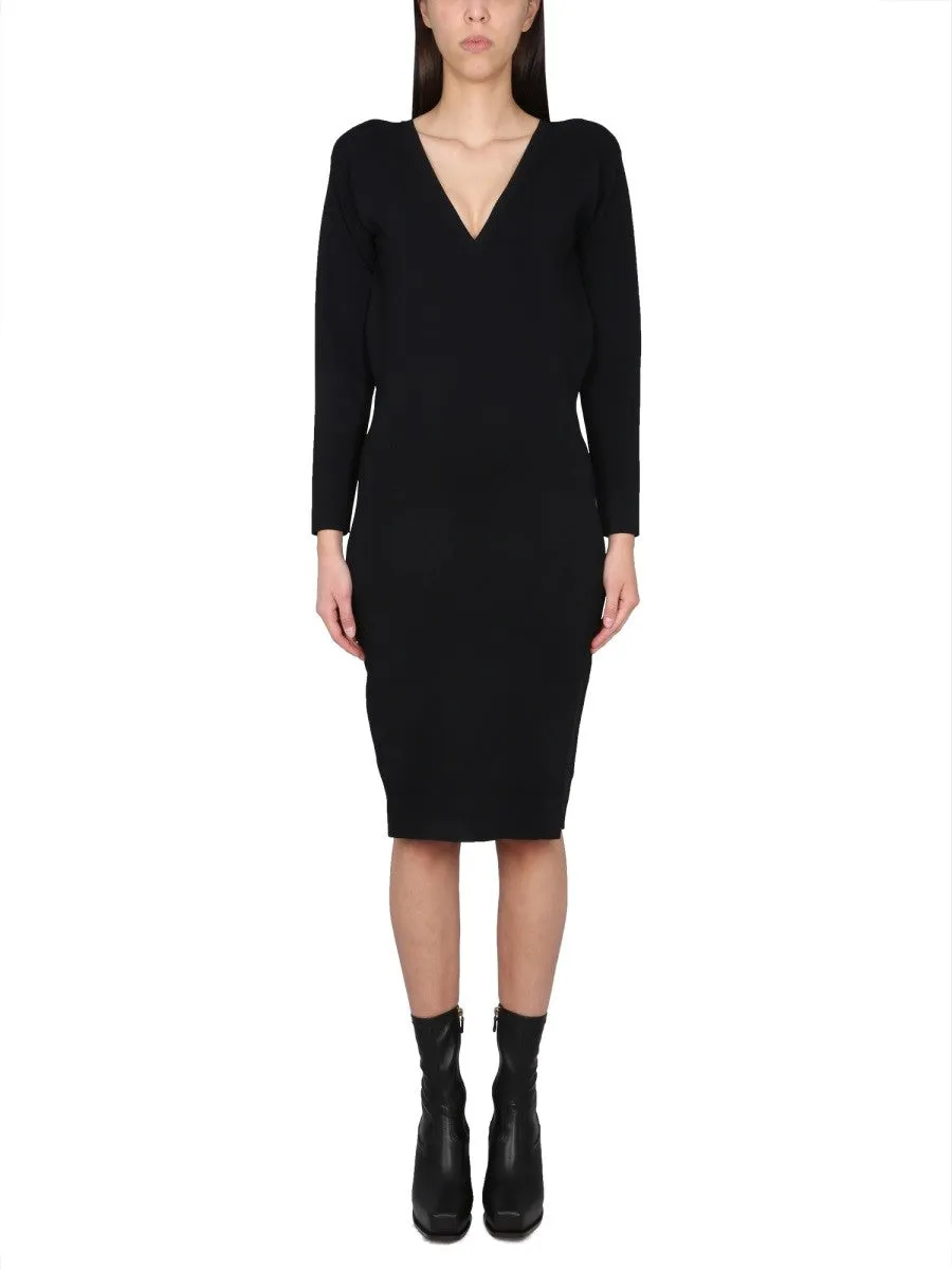 stella mccartney V-NECK DRESS sold by Siebentaschen