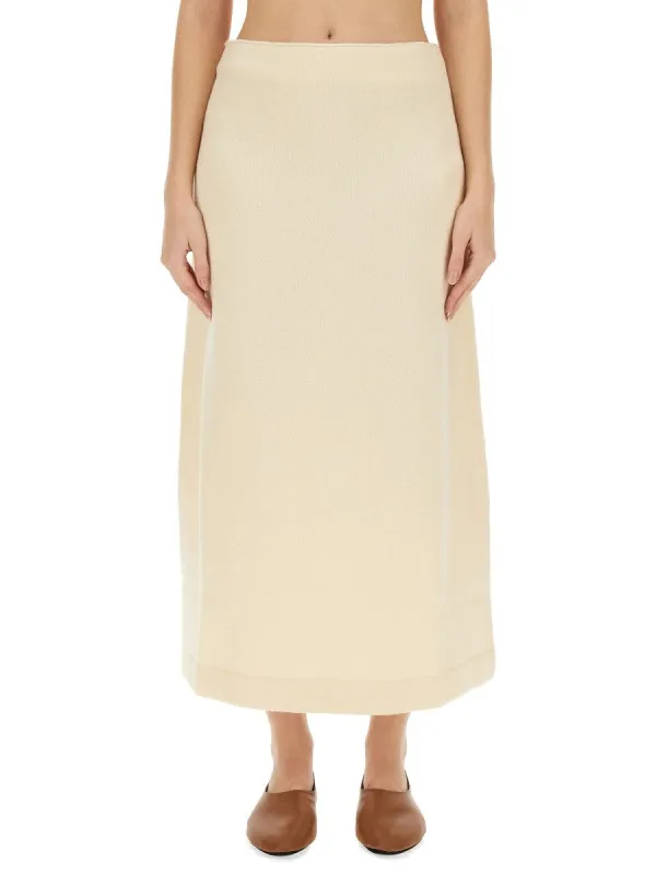 JIL SANDER MIDI SKIRT sold by Siebentaschen