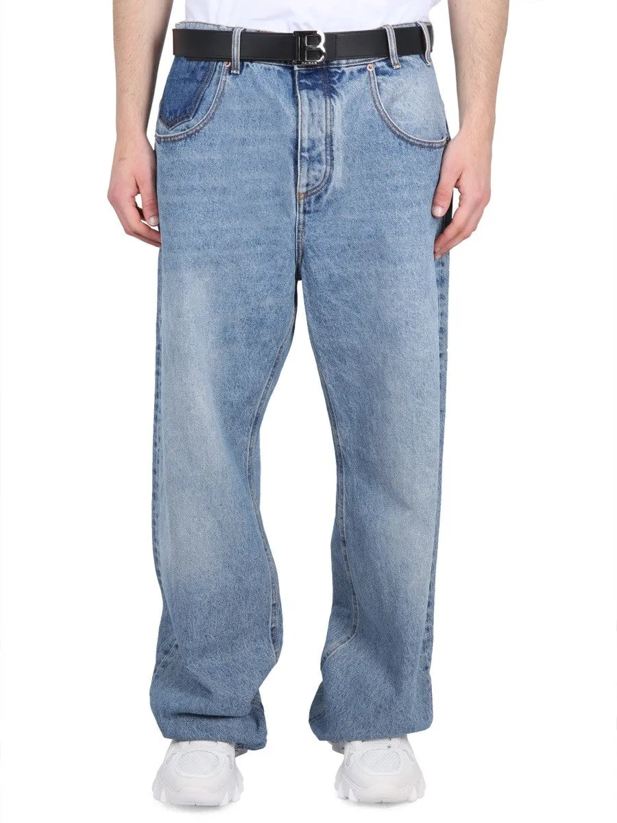 Balmain LOOSE FIT JEANS sold by Siebentaschen