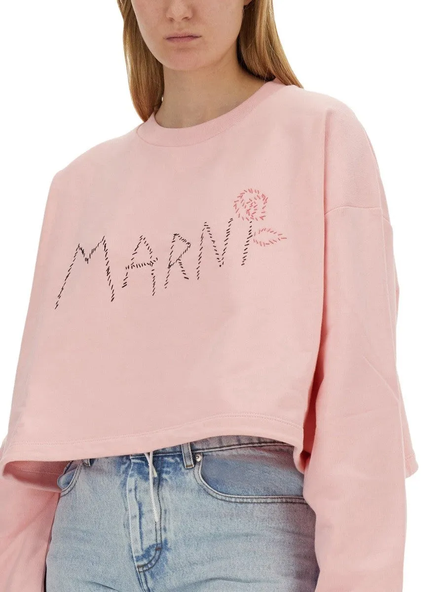 Marni SWEATSHIRT WITH LOGO sold by Siebentaschen product image thumbnail 4