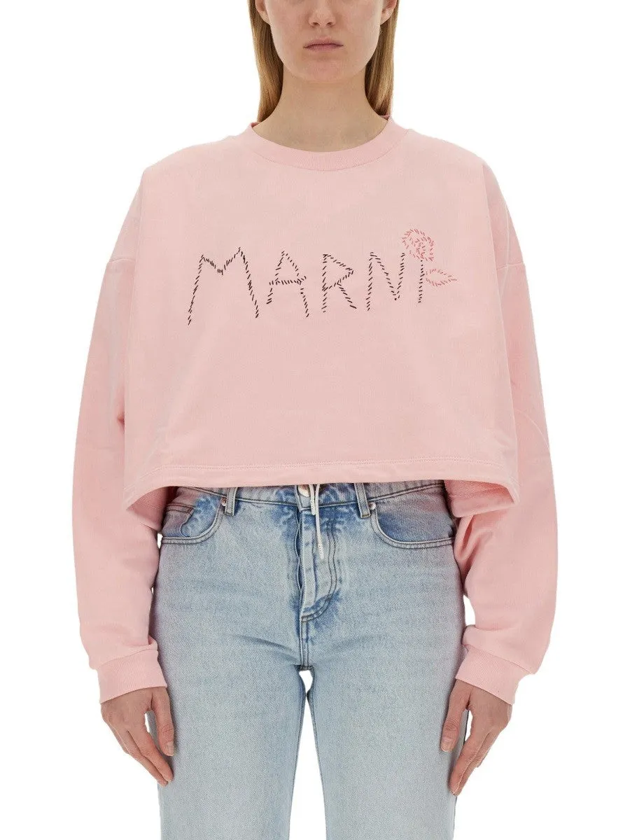 Marni SWEATSHIRT WITH LOGO sold by Siebentaschen