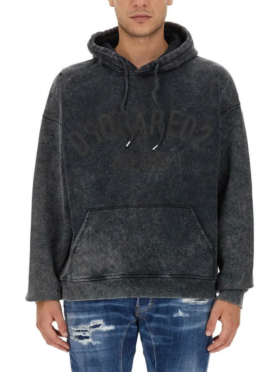 Dsquared SWEATSHIRT WITH LOGO sold by Siebentaschen