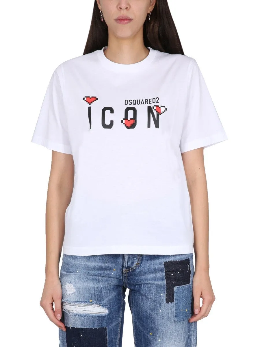 Dsquared ICON GAME LOVER T-SHIRT sold by Siebentaschen