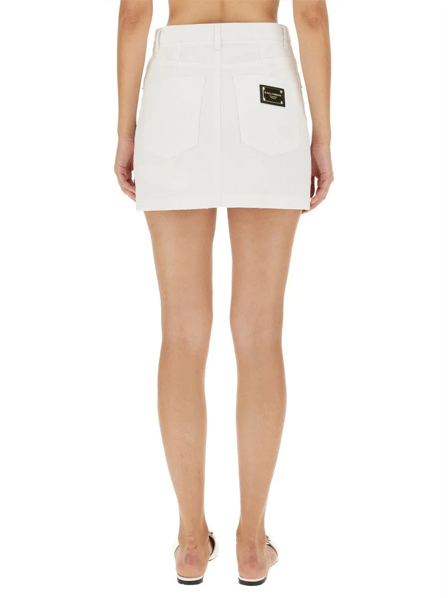 Dolce & Gabbana MINI SKIRT sold by Siebentaschen product image thumbnail 3