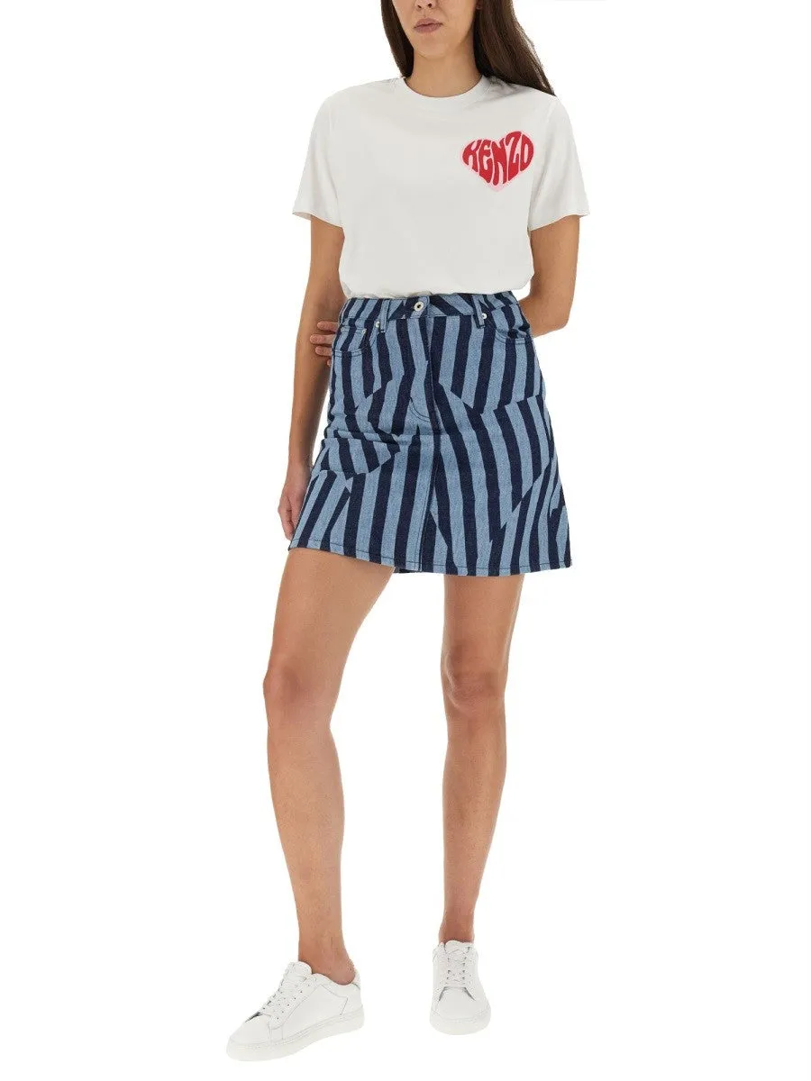 Kenzo DENIM SKIRT sold by Siebentaschen product image thumbnail 2