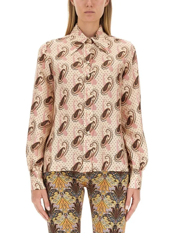 Etro PAISLEY PRINT SHIRT sold by Siebentaschen