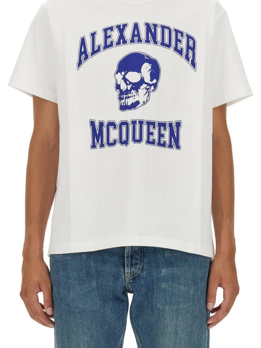 Alexander Mcqueen SKULL LOGO T-SHIRT sold by Siebentaschen product image thumbnail 4