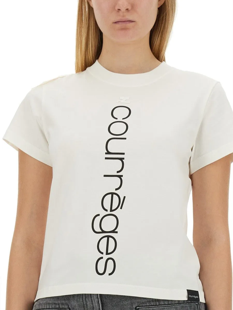 COURREGES T-SHIRT WITH LOGO sold by Siebentaschen product image thumbnail 4
