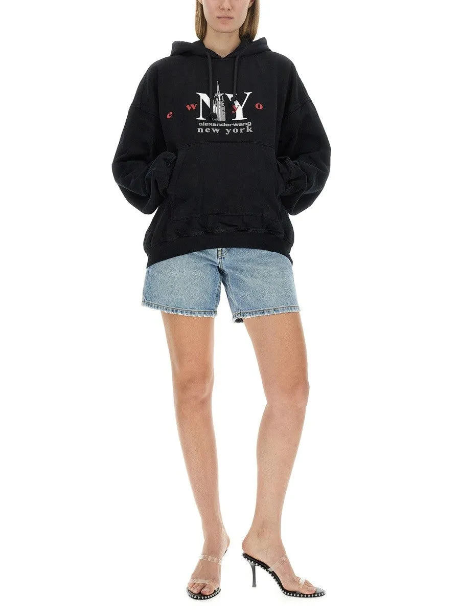 Alexander Wang SWEATSHIRT WITH LOGO sold by Siebentaschen product image thumbnail 2