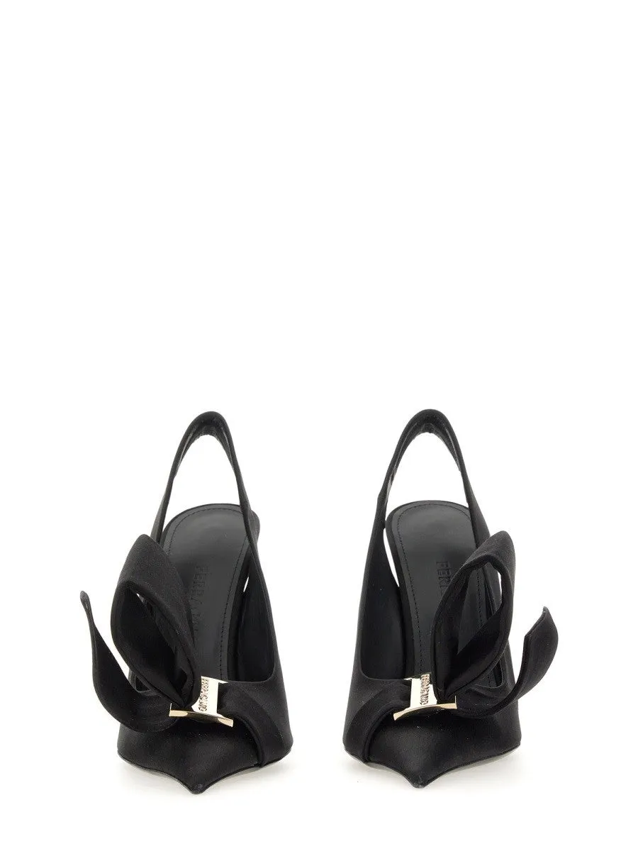Ferragamo SANDAL WITH ASYMMETRICAL BOW sold by Siebentaschen product image thumbnail 4
