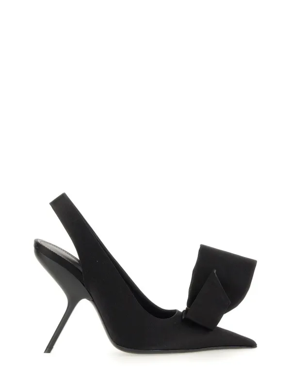 Ferragamo SANDAL WITH ASYMMETRICAL BOW sold by Siebentaschen