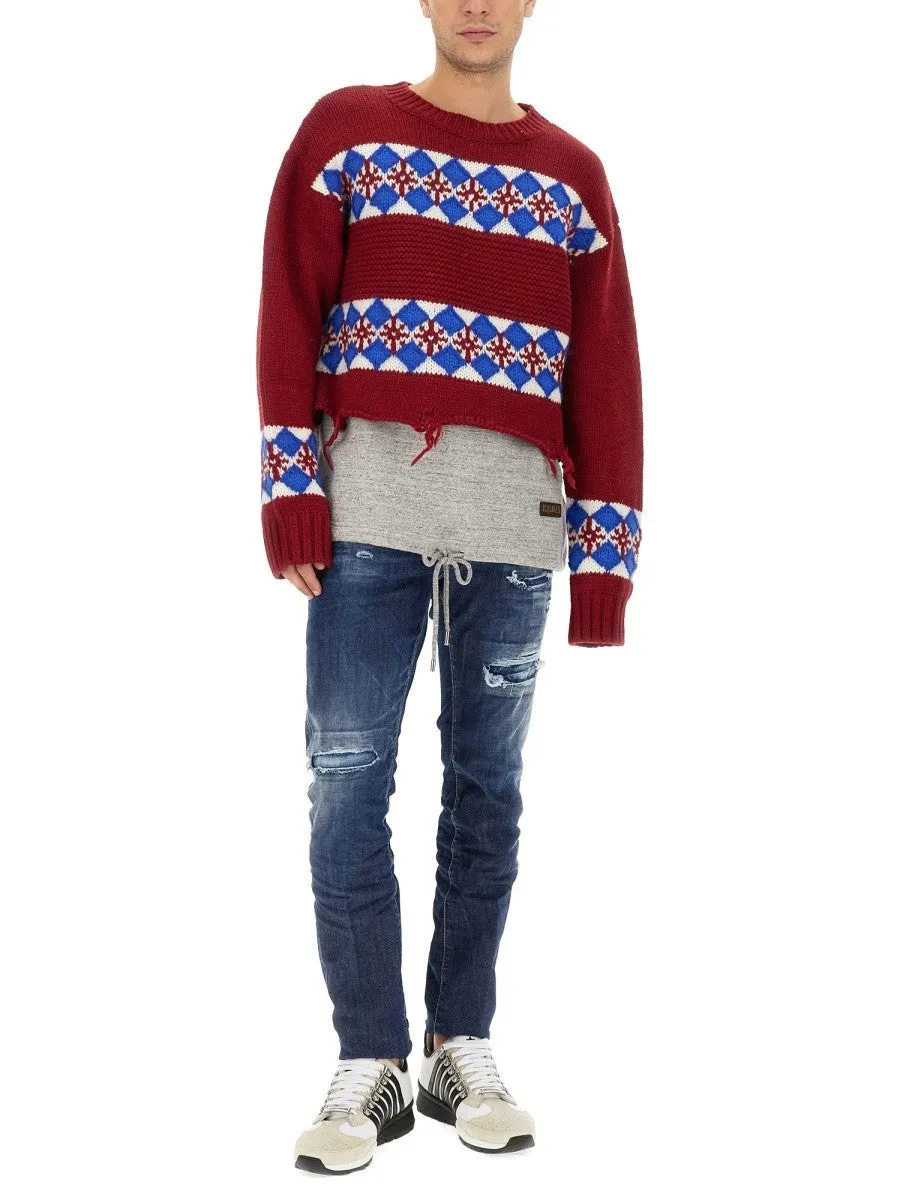 Dsquared JACQUARD KNIT sold by Siebentaschen product image thumbnail 2