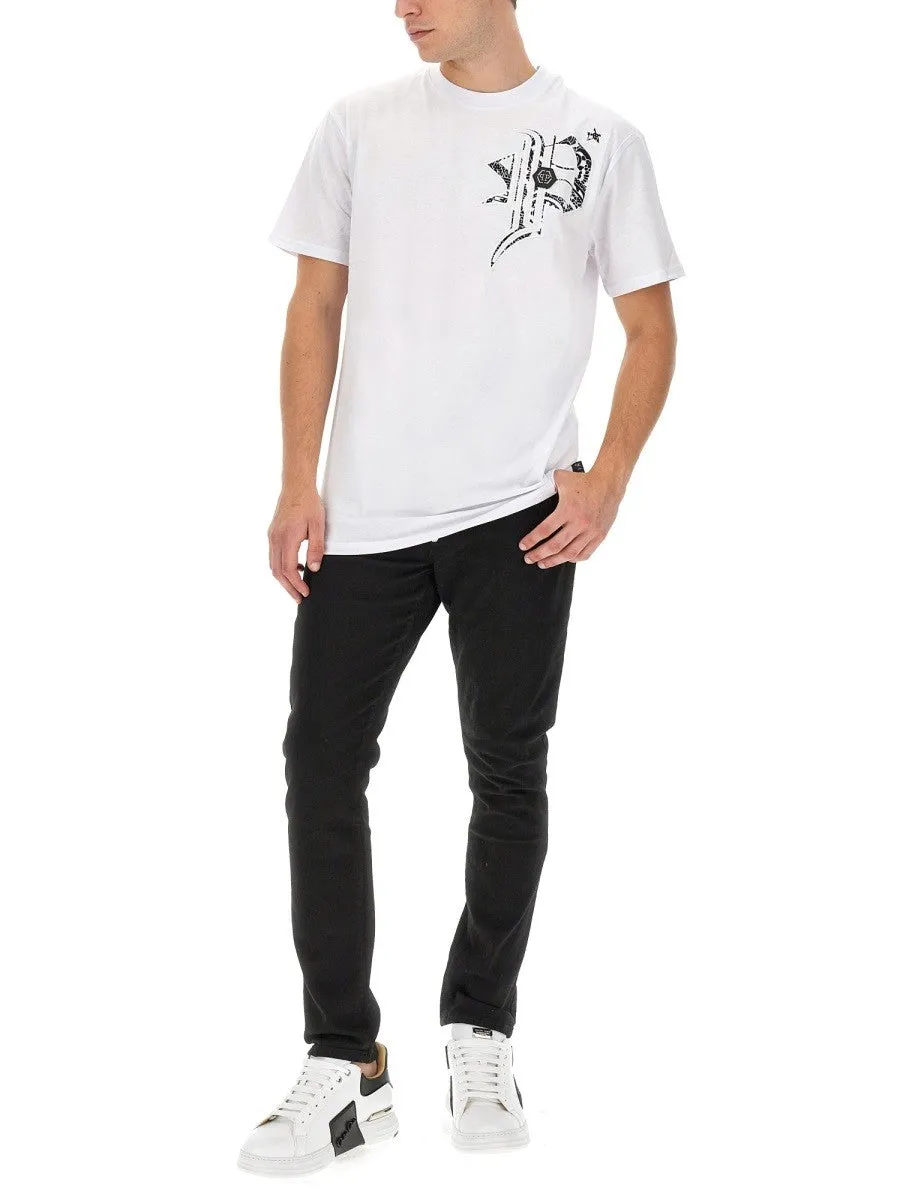Philipp Plein T-SHIRT WITH LOGO sold by Siebentaschen product image thumbnail 2