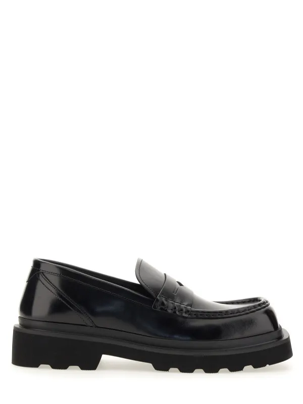 Dolce & Gabbana LEATHER LOAFER sold by Siebentaschen