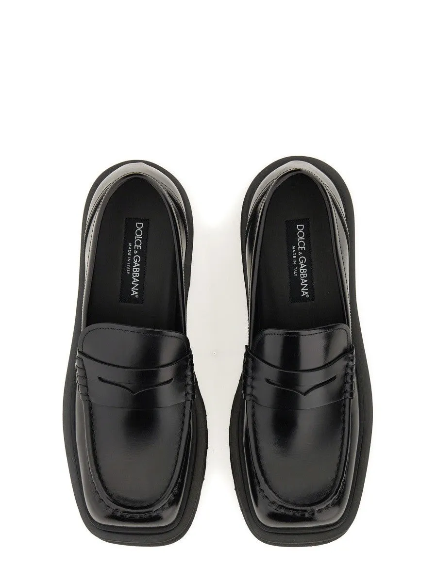 Dolce & Gabbana LEATHER LOAFER sold by Siebentaschen product image thumbnail 2