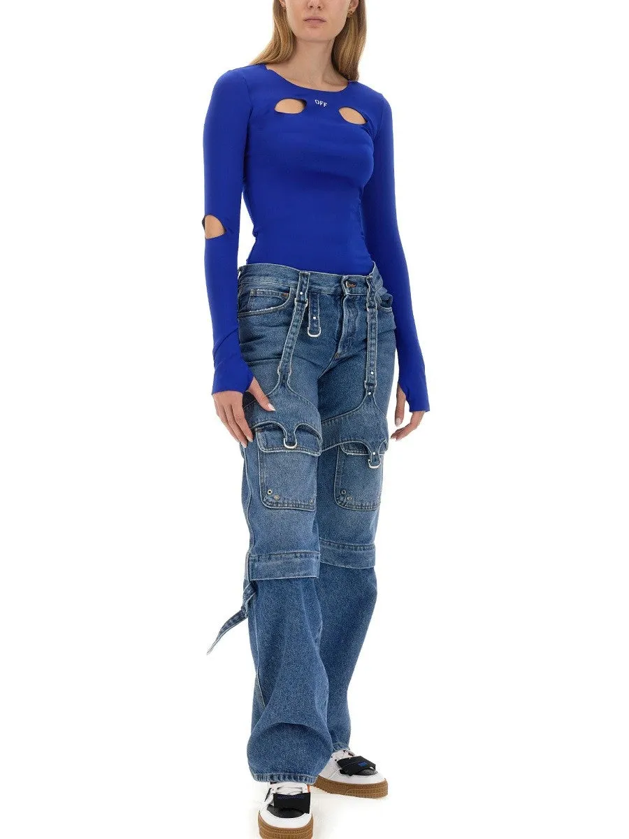 Off-white CARGO JEANS sold by Siebentaschen product image thumbnail 2