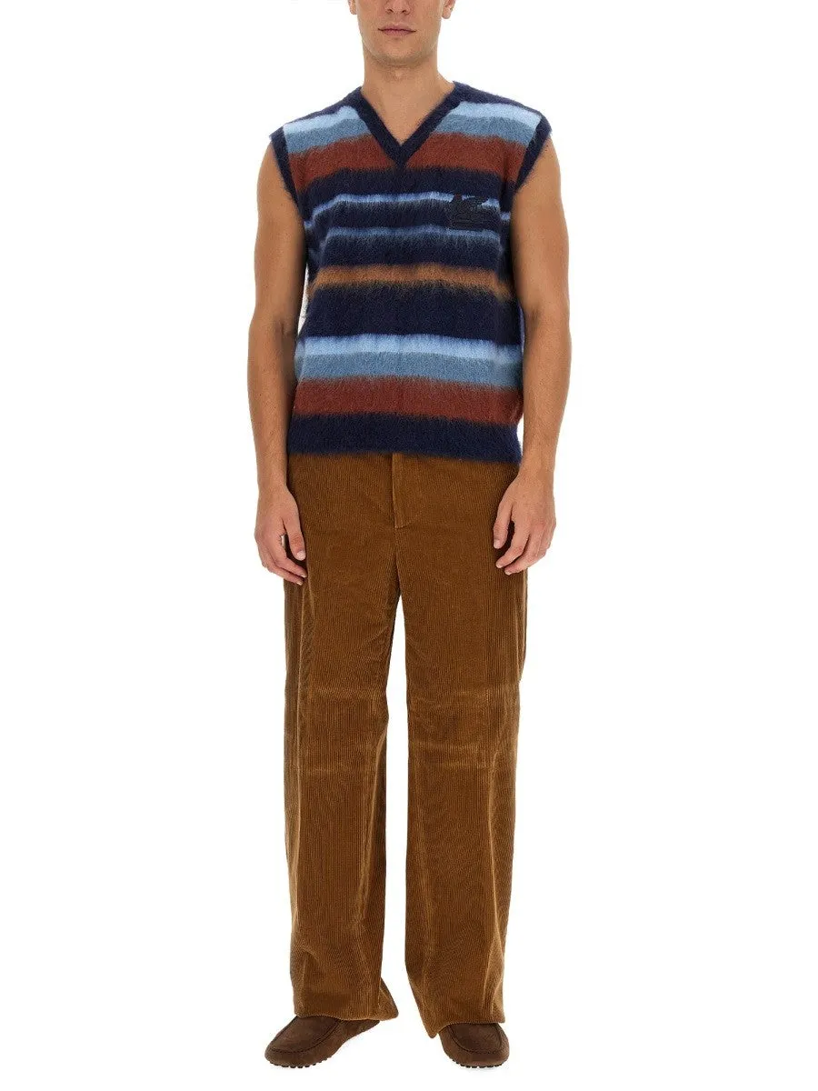 Etro VEST WITH STRIPE PATTERN sold by Siebentaschen product image thumbnail 2