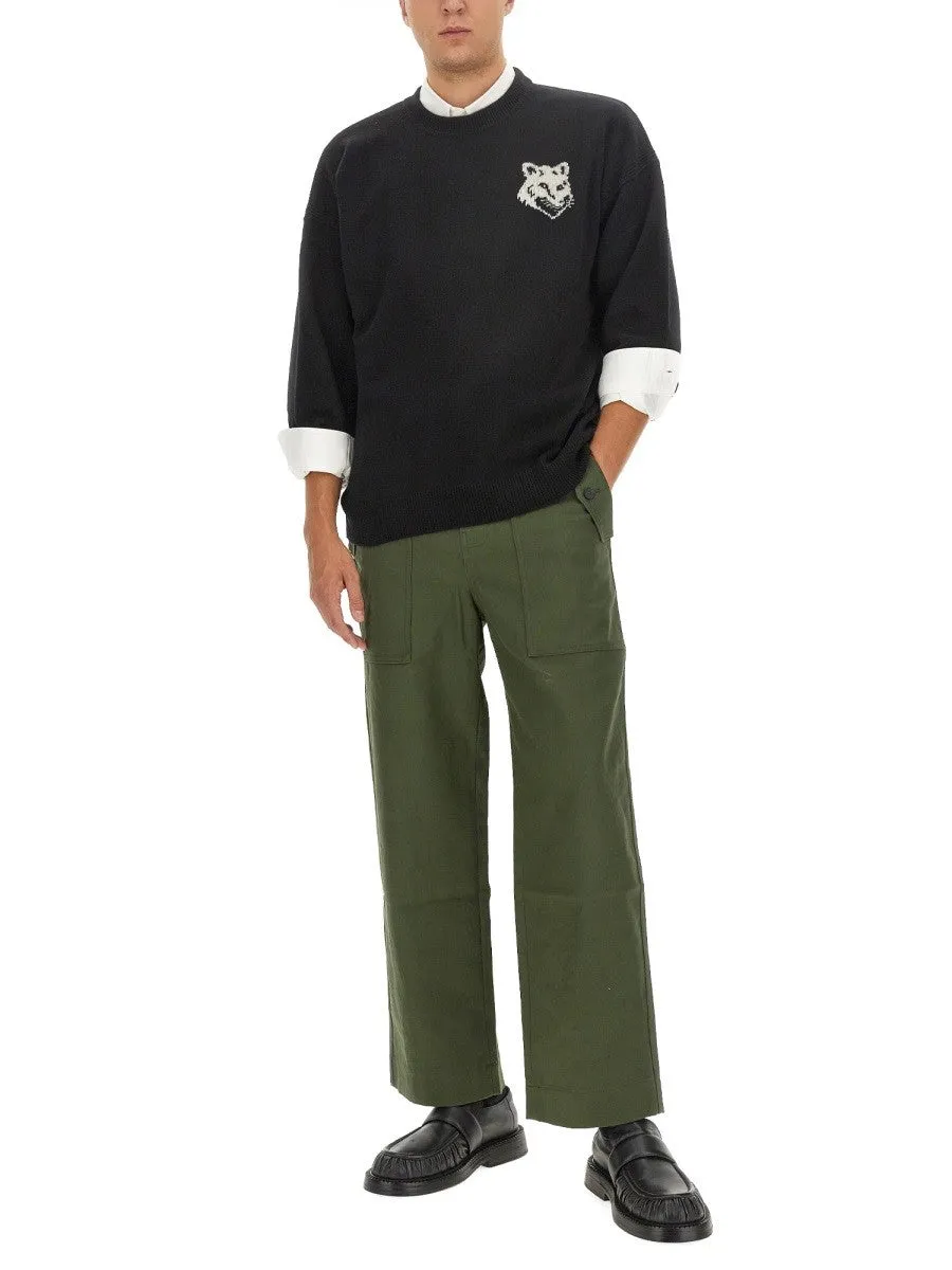 Maison Kitsune "FOX HEAD" JERSEY sold by Siebentaschen product image thumbnail 2