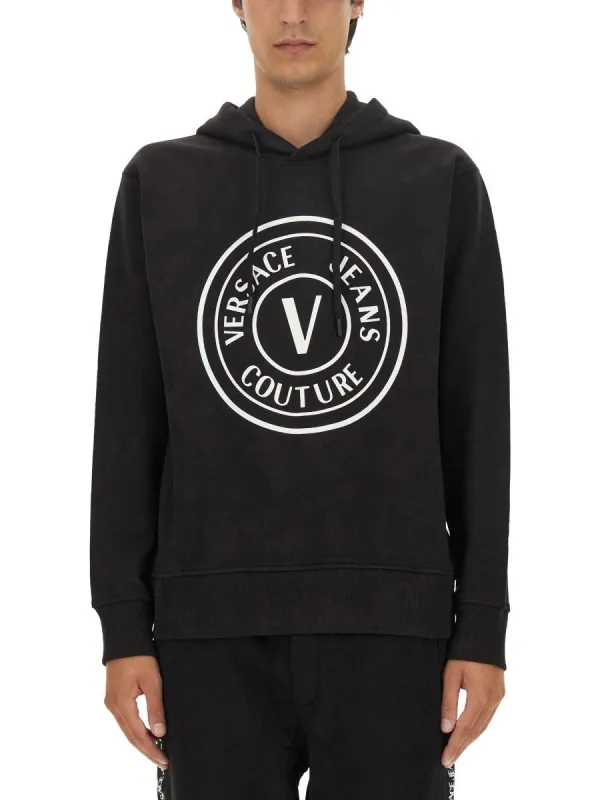 Versace Jeans Couture SWEATSHIRT WITH LOGO sold by Siebentaschen