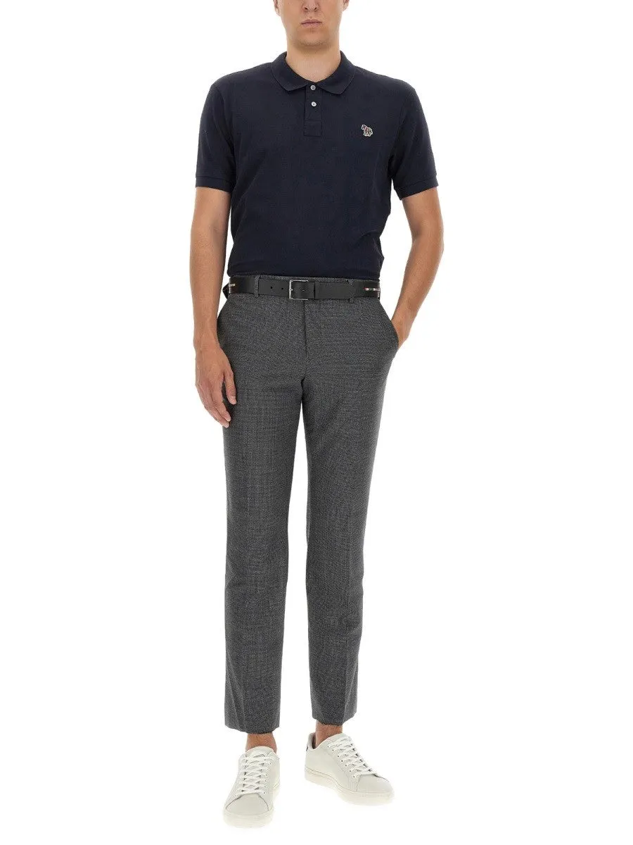 PS BY PAUL SMITH POLO SHIRT WITH ZEBRA PATCH sold by Siebentaschen product image thumbnail 2