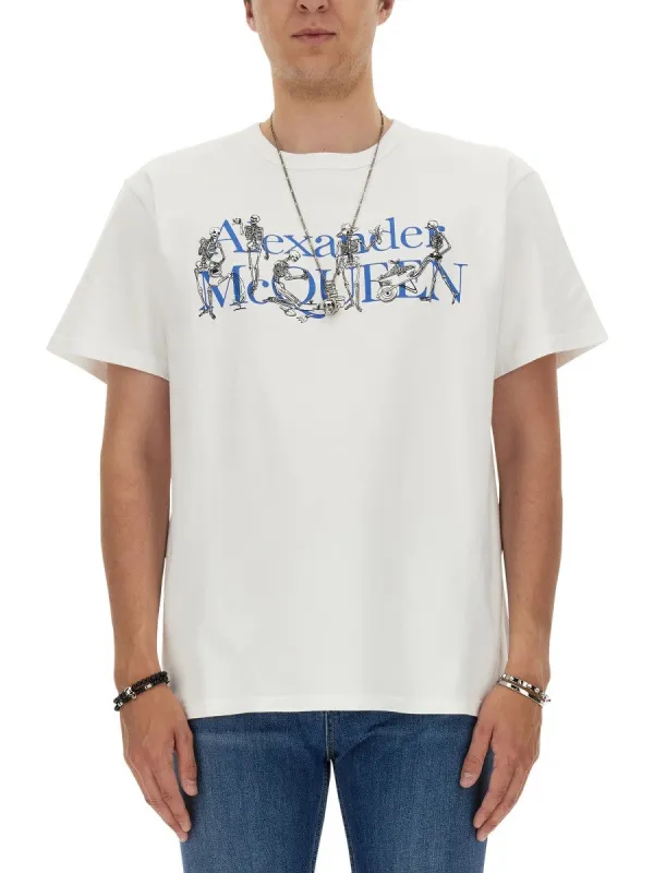 Alexander Mcqueen T-SHIRT WITH LOGO sold by Siebentaschen