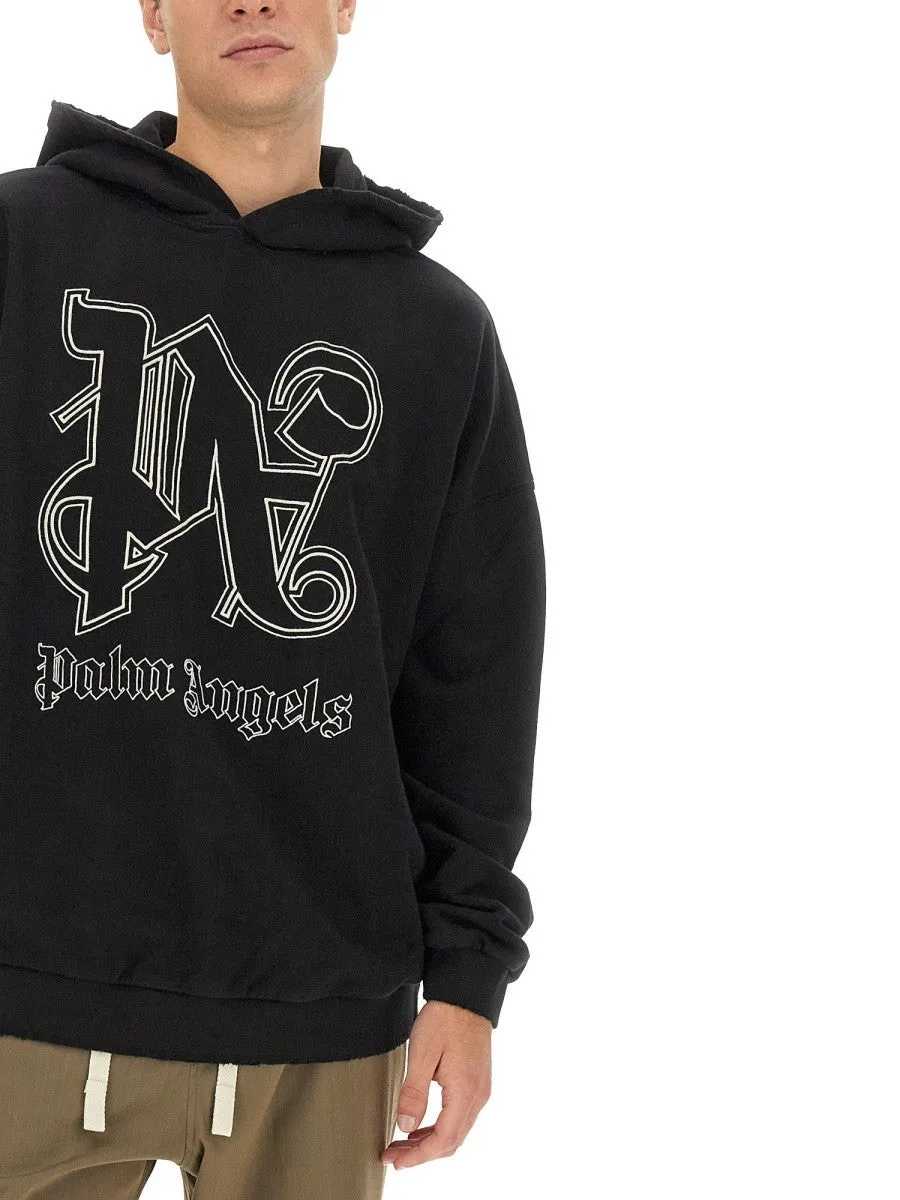 Palm Angels MONOGRAM LOGO SWEATSHIRT sold by Siebentaschen product image thumbnail 4
